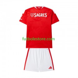 Primera Equipación del Benfica 2026-2027 Manga Corta para Niño (Camiseta y pantalón)