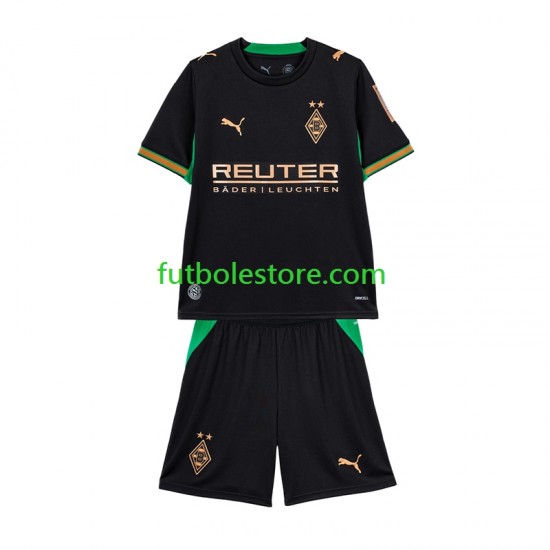 Segunda Equipación del Borussia Mönchengladbach 2026-2027 Manga Corta para Niño (Camiseta y pantalón)