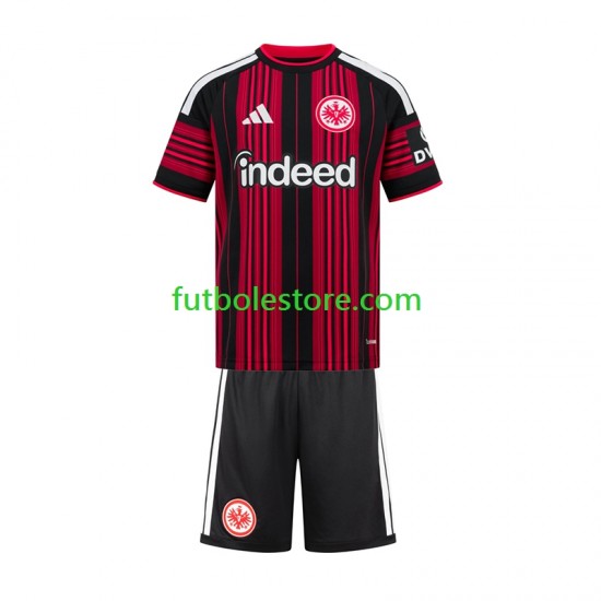 Primera Equipación del Eintracht Frankfurt 2026-2027 Manga Corta para Niño (Camiseta y pantalón)