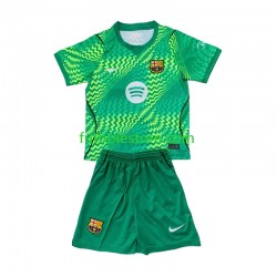 Primera Equipación del FC Barcelona Portero 2026-2027 Manga Corta para Niño (Camiseta y pantalón)