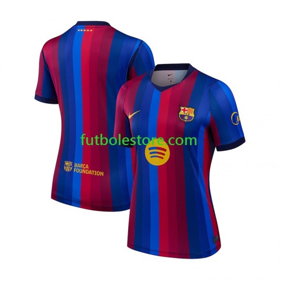 Primera Equipación del FC Barcelona 2026-2027 Manga Corta para Mujer