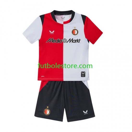 Primera Equipación del Feyenoord Rotterdam 2026-2027 Manga Corta para Niño (Camiseta y pantalón)