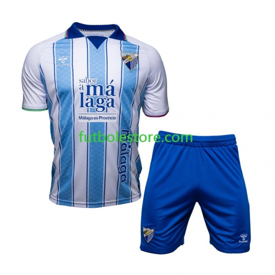 Primera Equipación del Málaga CF 2026-2027 Manga Corta para Niño (Camiseta y pantalón)