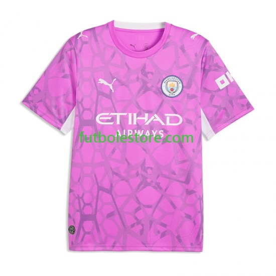 Segunda Equipación del Manchester City Portero 2026-2027 Manga Corta para Hombre