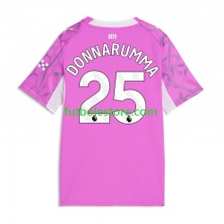 Segunda Equipación del Manchester City Portero Gianluigi Donnarumma 25 2026-2027 Manga Corta para Hombre
