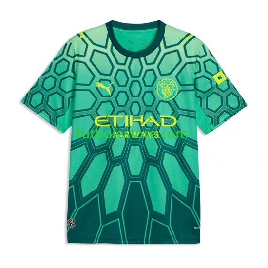 Primera Equipación del Manchester City Portero Gianluigi Donnarumma 25 2026-2027 Manga Corta para Hombre
