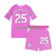 Segunda Equipación del Manchester City Portero Gianluigi Donnarumma 2026-2027 Manga Corta para Niño (Camiseta y pantalón)