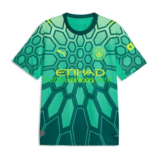 Primera Equipación del Manchester City Portero Gianluigi Donnarumma 2026-2027 Manga Corta para Niño (Camiseta y pantalón)