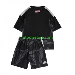 Primera Equipación del Manchester United Portero 2026-2027 Manga Corta para Niño (Camiseta y pantalón)
