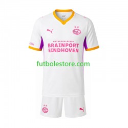 Segunda Equipación del PSV Eindhoven 2026-2027 Manga Corta para Niño (Camiseta y pantalón)