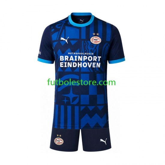 Tercera Equipación del PSV Eindhoven 2026-2027 Manga Corta para Niño (Camiseta y pantalón)