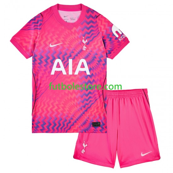 Primera Equipación del Tottenham Hotspur Portero 2026-2027 Manga Corta para Niño (Camiseta y pantalón)