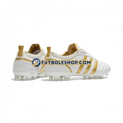 Botas de Fútbol Adidas ADIPURE FG Oro Blanco