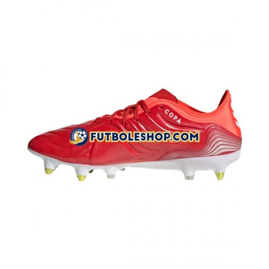 Botas de Fútbol Adidas COPA SENSE.1 SG Meteorite Rojo Blanco