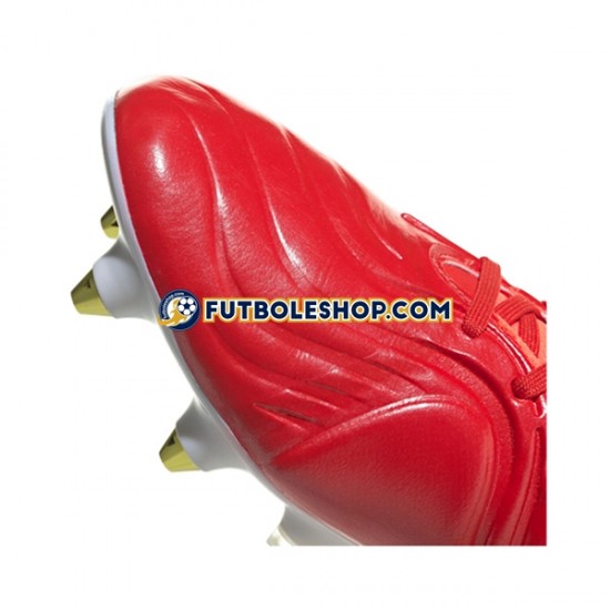 Botas de Fútbol Adidas COPA SENSE.1 SG Meteorite Rojo Blanco