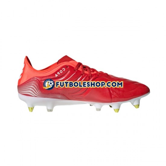 Botas de Fútbol Adidas COPA SENSE.1 SG Meteorite Rojo Blanco