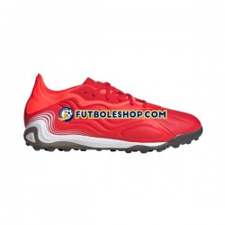 Botas de Fútbol Adidas COPA SENSE.1 TF Meteorite Rojo Blanco