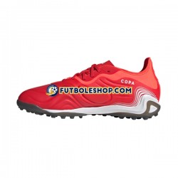 Botas de Fútbol Adidas COPA SENSE.1 TF Meteorite Rojo Blanco