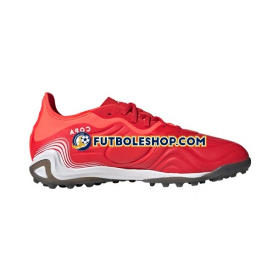 Botas de Fútbol Adidas COPA SENSE.1 TF Meteorite Rojo Blanco