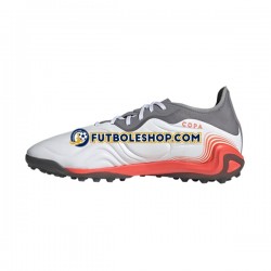 Botas de Fútbol Adidas COPA SENSE.1 TF White Gnist Rojo Gris Blanco