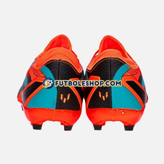 Botas de Fútbol Adidas Messi X Speedportal.3 FG Naranja Azul Negro