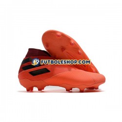 Botas de Fútbol Adidas Nemeziz9 FG Inflight Rojo Naranja Negro