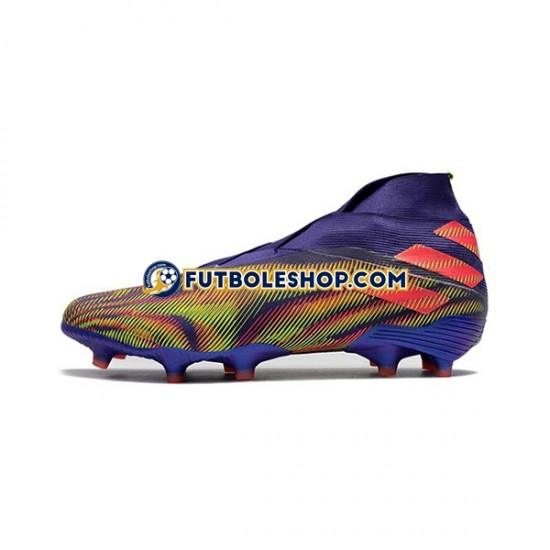 Botas de Fútbol Adidas Nemeziz9 FG Púrpura Rosa Verde