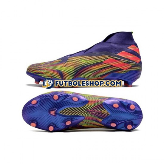 Botas de Fútbol Adidas Nemeziz9 FG Púrpura Rosa Verde