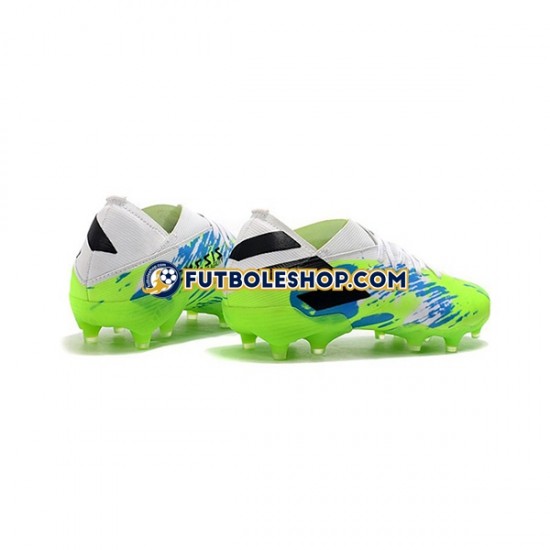 Botas de Fútbol Adidas Nemeziz9.1 FG Azul Verde Negro