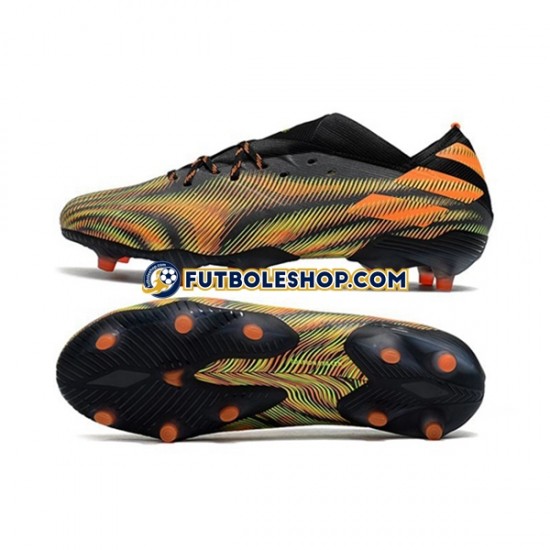 Botas de Fútbol Adidas Nemeziz9.1 FG Rosa Verde Negro