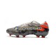 Botas de Fútbol Adidas Nemeziz9.1 FG Gris Naranja Blanco