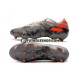 Botas de Fútbol Adidas Nemeziz9.1 FG Gris Naranja Blanco