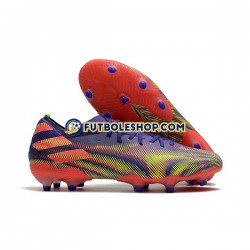 Botas de Fútbol Adidas Nemeziz9.1 FG Precision To Blur Púrpura Rosa Verde