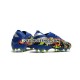 Botas de Fútbol Adidas Nemeziz9.1 FG The Journey Azul Amarillo Blanco