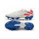 Botas de Fútbol Adidas Nemeziz9.1 FG Rojo Azul Blanco