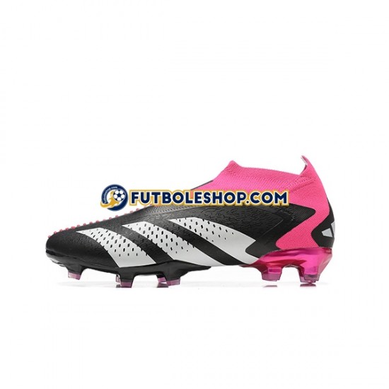 Botas de Fútbol Adidas Predator ACCURACY FG Rosa Blanco Negro