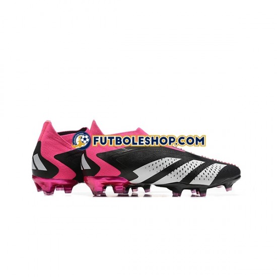 Botas de Fútbol Adidas Predator ACCURACY FG Rosa Blanco Negro