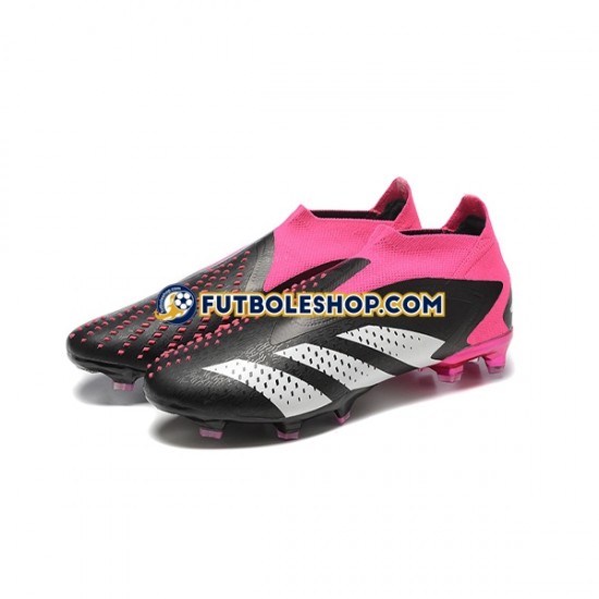 Botas de Fútbol Adidas Predator ACCURACY FG Rosa Blanco Negro