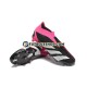 Botas de Fútbol Adidas Predator ACCURACY FG Rosa Blanco Negro