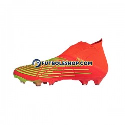 Botas de Fútbol Adidas Predator EDGE AG Game Data Rojo Verde