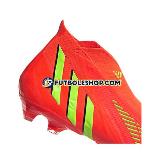 Botas de Fútbol Adidas Predator EDGE AG Game Data Rojo Verde