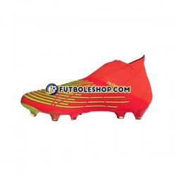 Botas de Fútbol Adidas Predator EDGE FG Game Data Rojo Verde