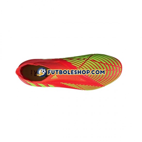 Botas de Fútbol Adidas Predator EDGE FG Game Data Rojo Verde