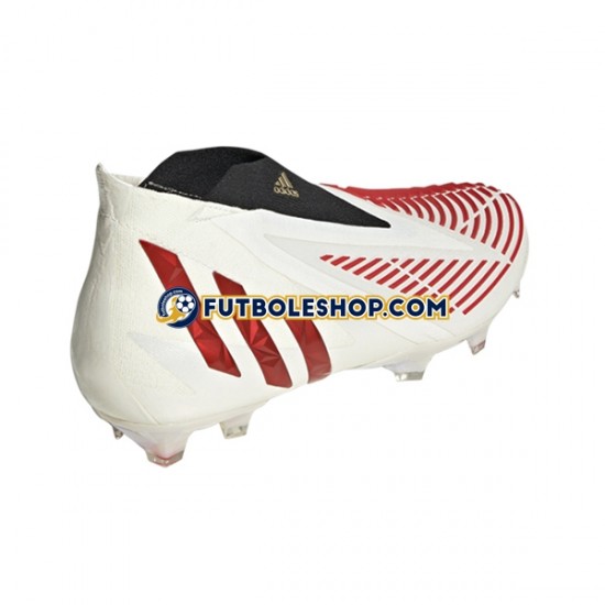 Botas de Fútbol Adidas Predator EDGE FG Showdown Rojo Oro Blanco