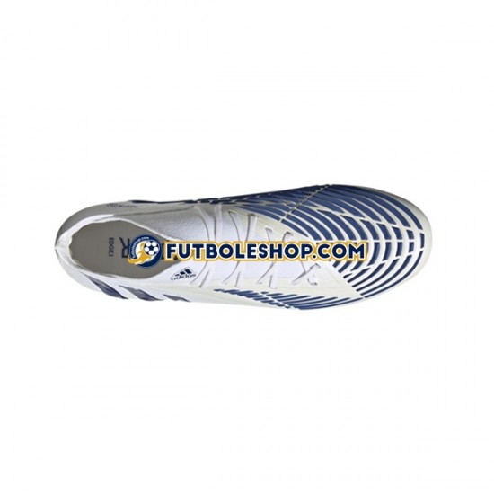 Botas de Fútbol Adidas Predator EDGE.1 FG Diamond Edge Azul Blanco