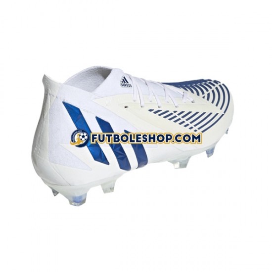 Botas de Fútbol Adidas Predator EDGE.1 FG Diamond Edge Azul Blanco