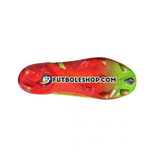 Botas de Fútbol Adidas Predator EDGE.1 FG Game Data Rojo Verde