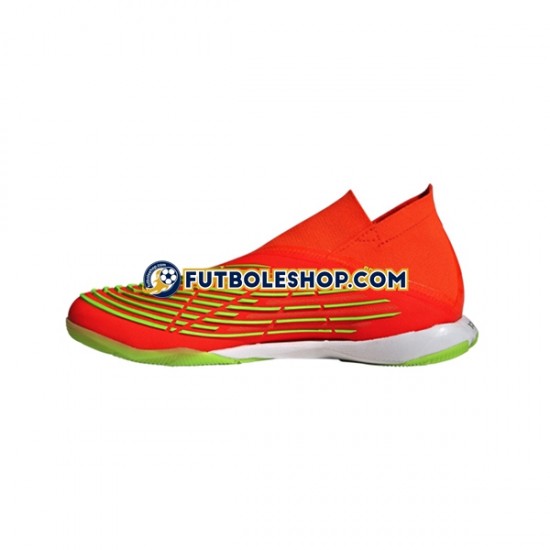Botas de Fútbol Adidas Predator EDGE.1 IN Game Data Rojo Verde