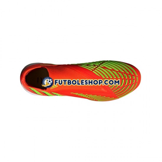 Botas de Fútbol Adidas Predator EDGE.1 IN Game Data Rojo Verde