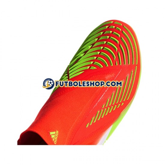 Botas de Fútbol Adidas Predator EDGE.1 IN Game Data Rojo Verde